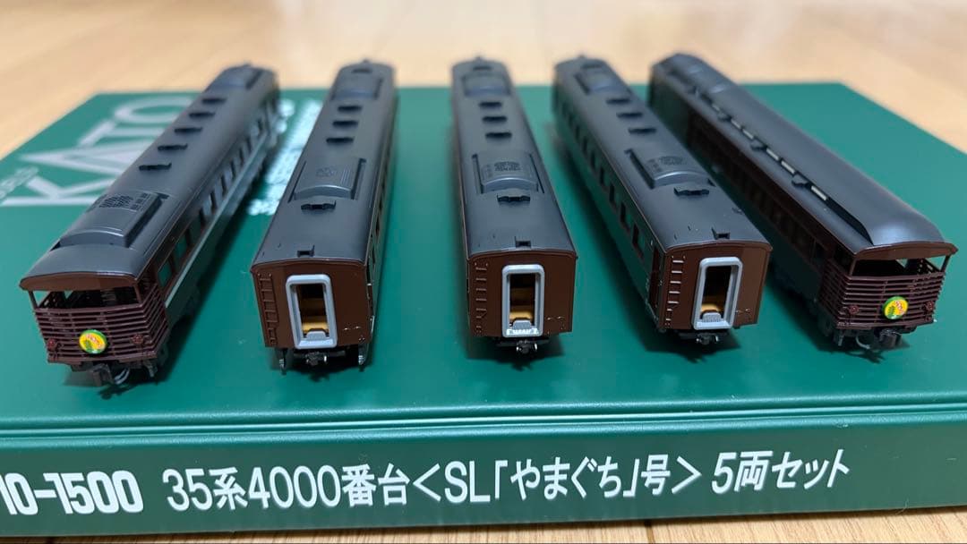 KATO 10-1500 35系 4000番台 SLやまぐち 号 5両セット