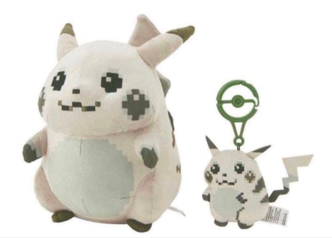 ポケモン　はじまりのピカチュウ　ぬいぐるみ&マスコット　2点セット