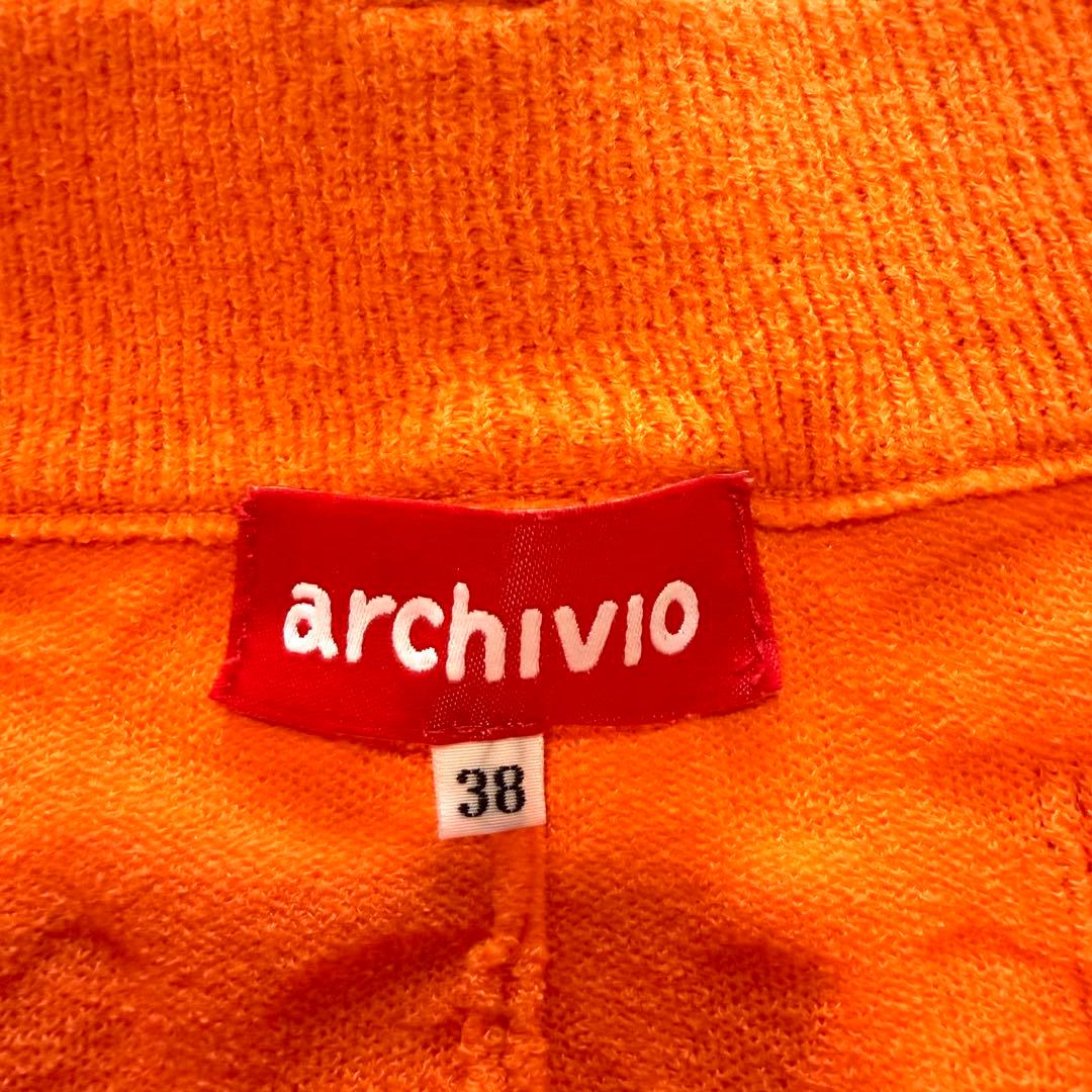 archivio アルチビオ ゴルフウェア ショートパンツ オレンジ レディース