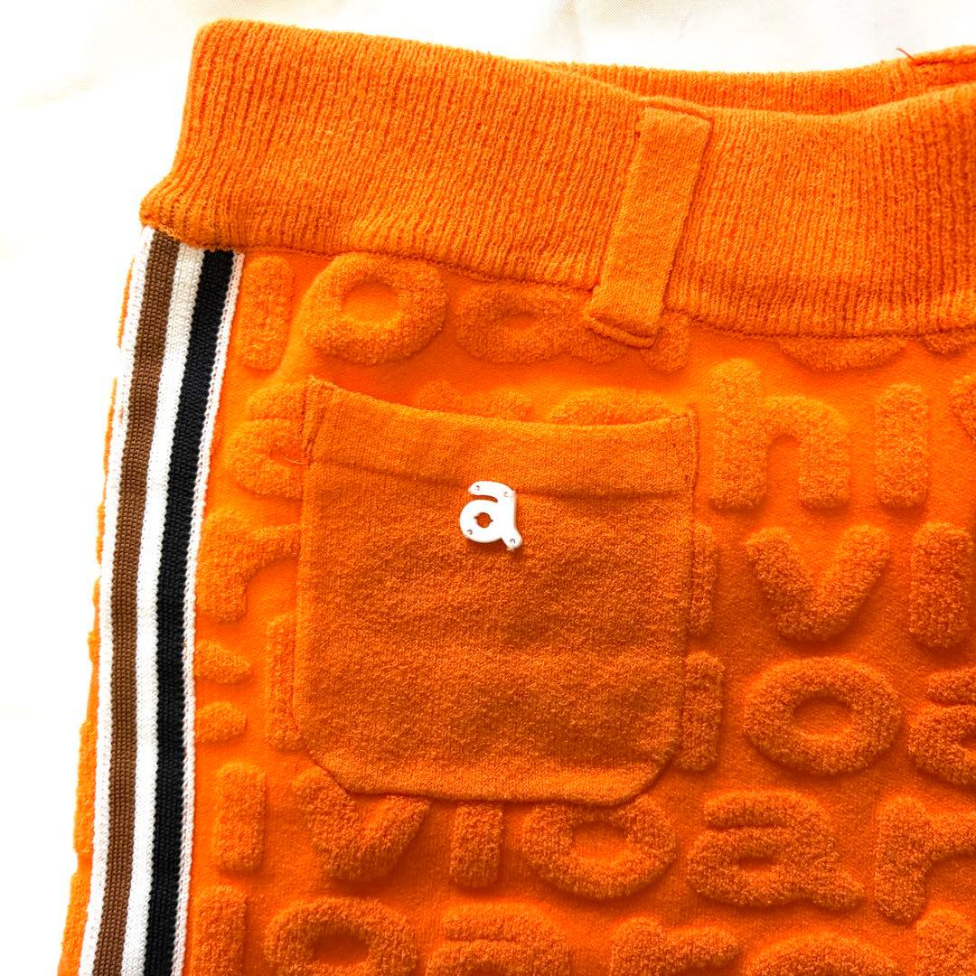 archivio アルチビオ ゴルフウェア ショートパンツ オレンジ レディース