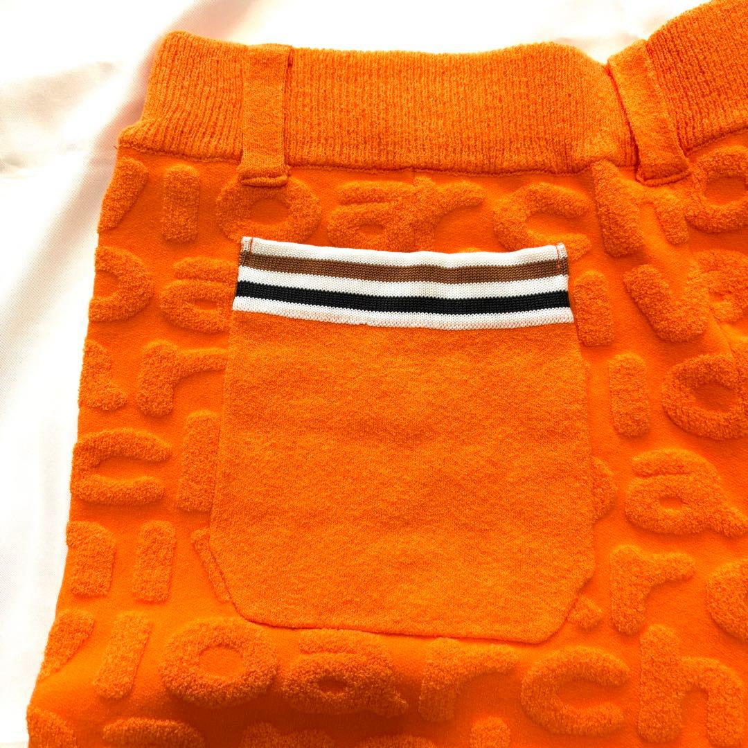 archivio アルチビオ ゴルフウェア ショートパンツ オレンジ レディース