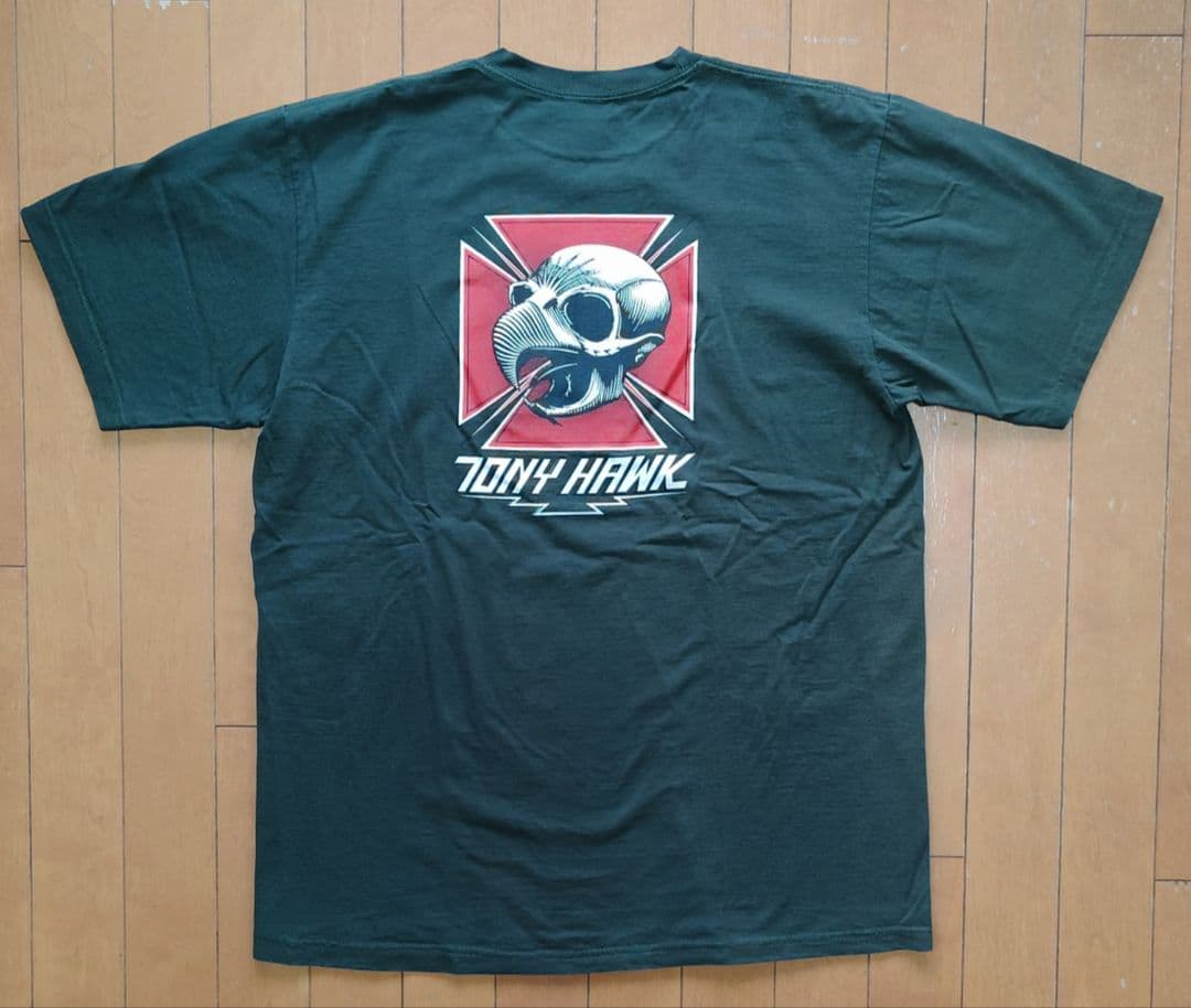 POWELL TONY HAWK パウエル トニーホーク Tシャツ Lサイズ ①