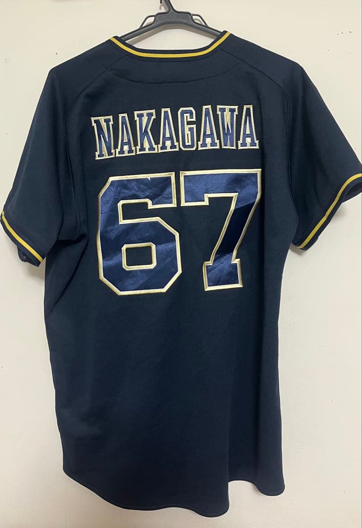 ORIXバファローズ ユニフォーム中川圭太 67 Lサイズ