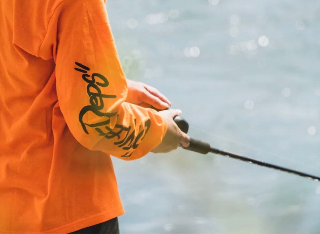 新品未開封！deps L/S TEE Mサイズ SAFETY ORANGE