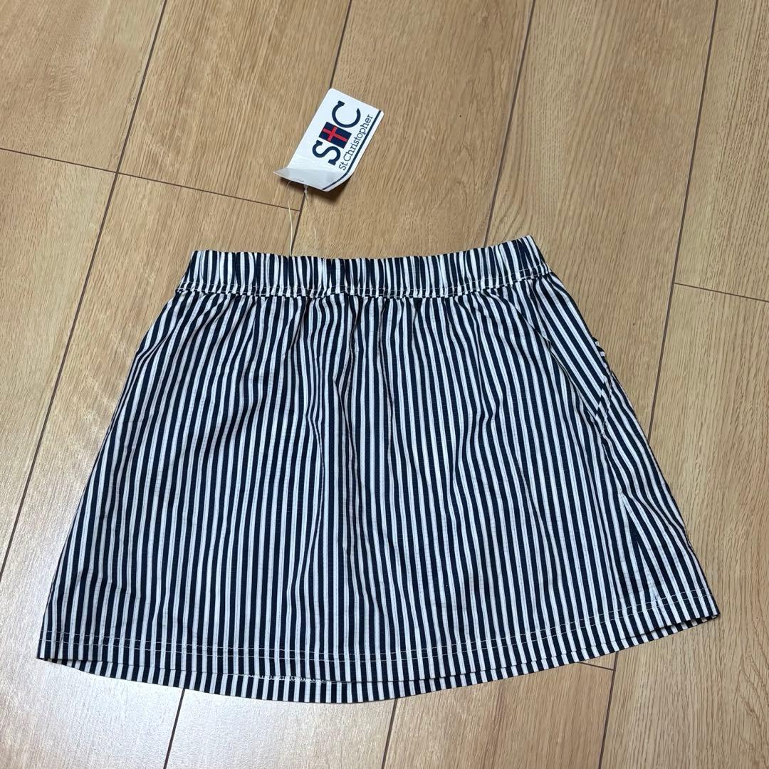 新品★セントクリストファー 半袖シャツ＋スコートセット★Sサイズ