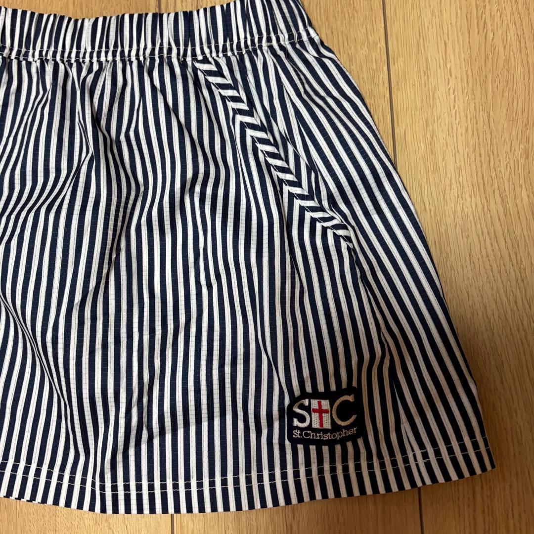新品★セントクリストファー 半袖シャツ＋スコートセット★Sサイズ