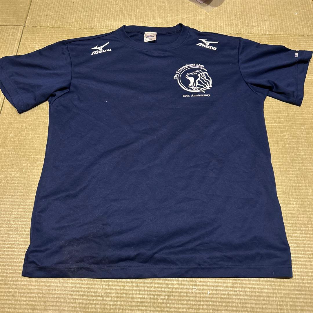Mizuno 日本体育大学 80周年記念Tシャツ