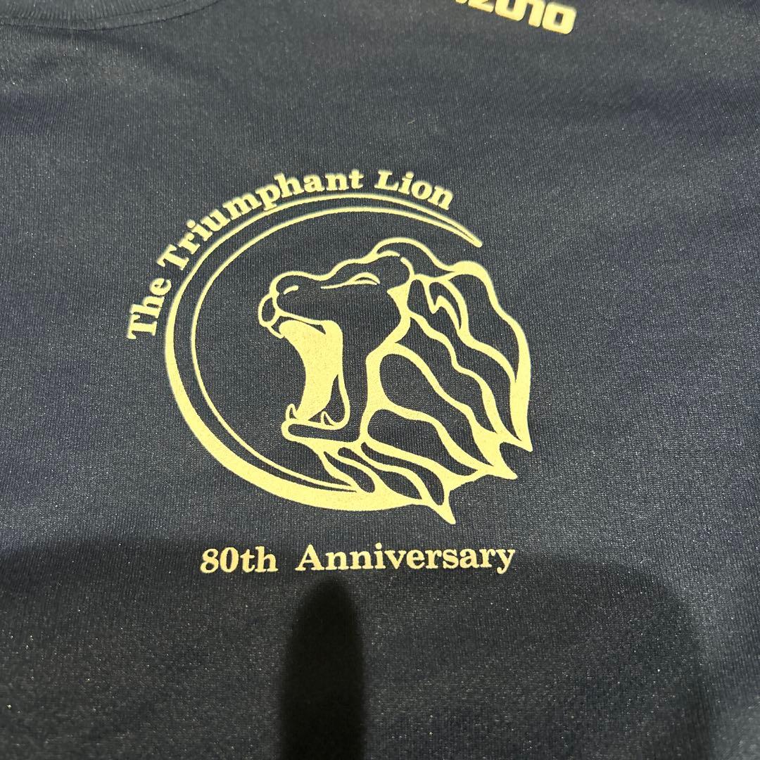 Mizuno 日本体育大学 80周年記念Tシャツ