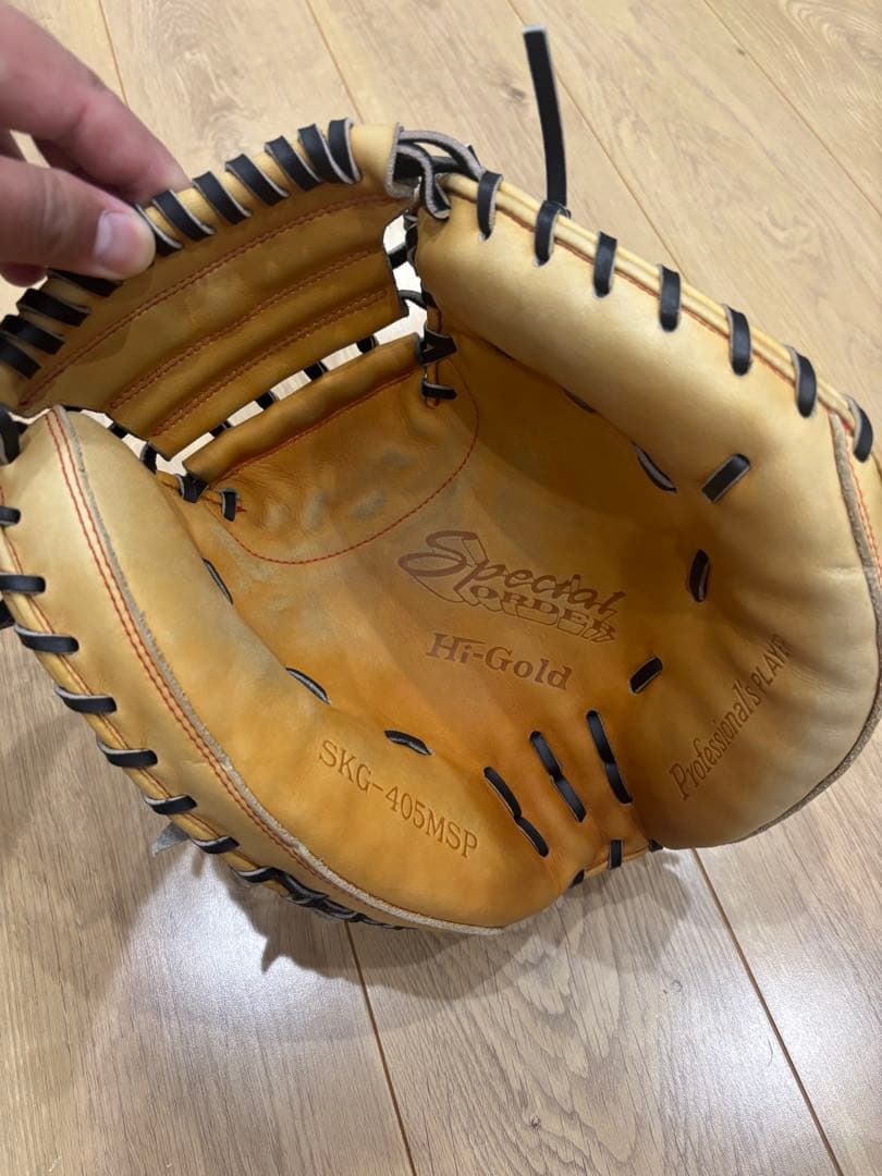 Hi-Gold一般硬式キャッチャーミット！高校野球対応！