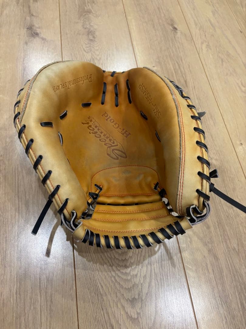 Hi-Gold一般硬式キャッチャーミット！高校野球対応！