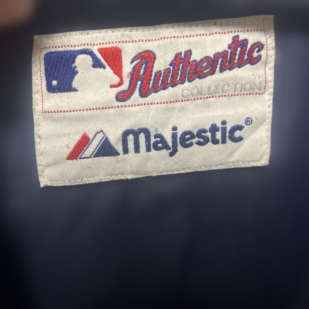Majestic × BOSTON RED SOX フリース裏地 古着スタジャン