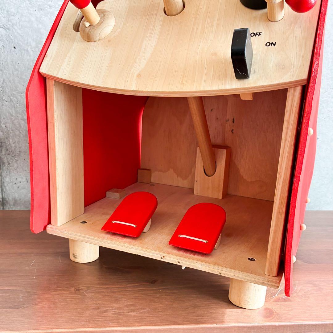 PLAN TOYS ドライビングシート　車　ハンドル　おもちゃ