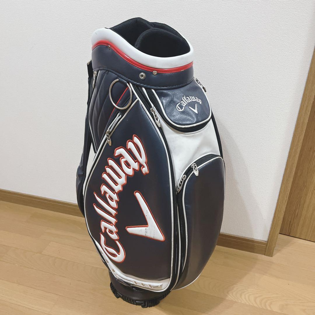 K254 Callaway ネイビー キャディバッグ フード無し