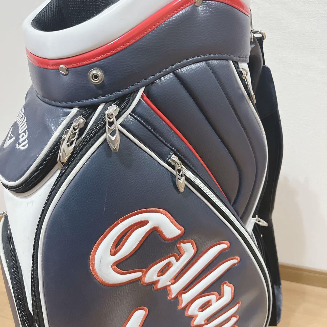 K254 Callaway ネイビー キャディバッグ フード無し