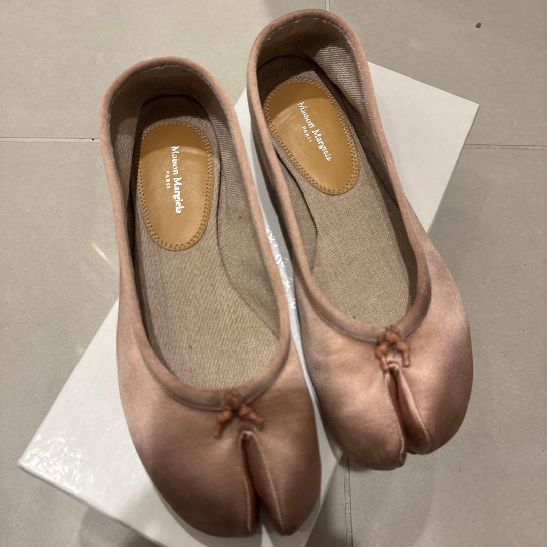 Maison Margiela tabi satin ballet 足袋シューズ