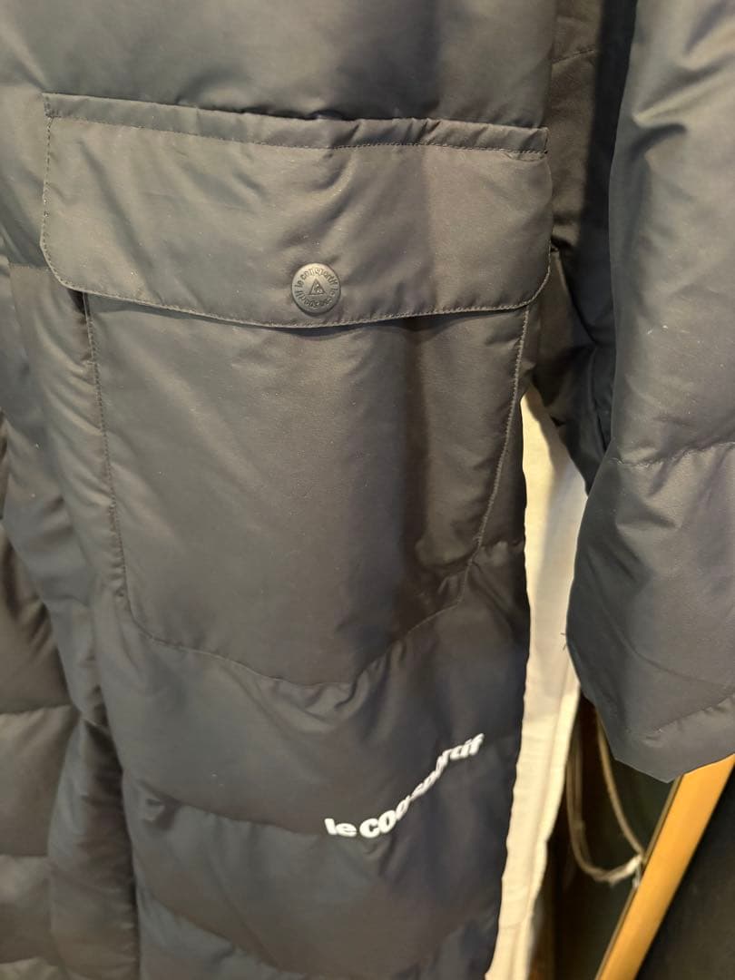 le coq sportif ダウンベンチコート ブラック