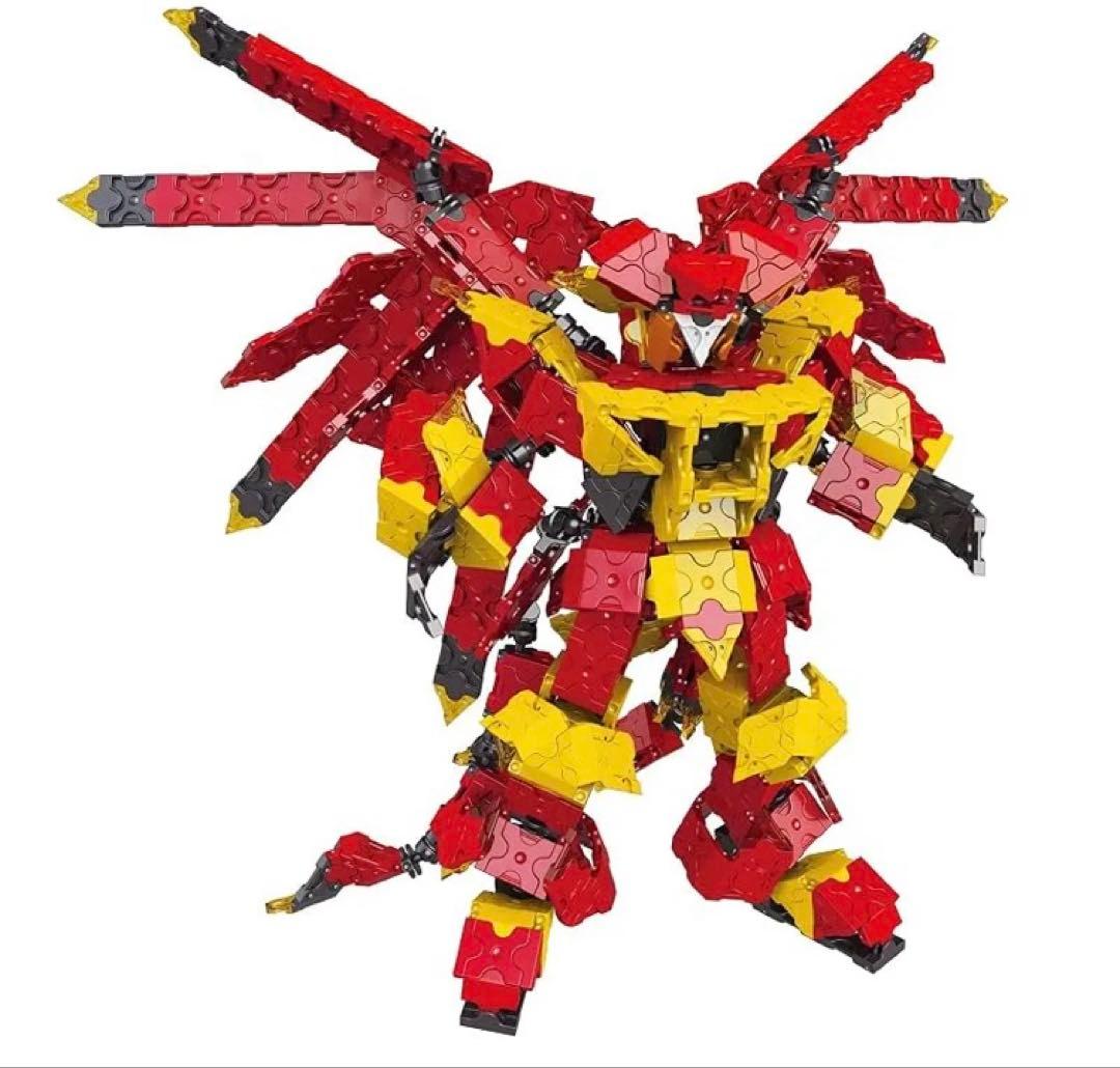 LaQ ラキュー マスター 朱雀 RED PHOENIX 知育 ブロック 玩具