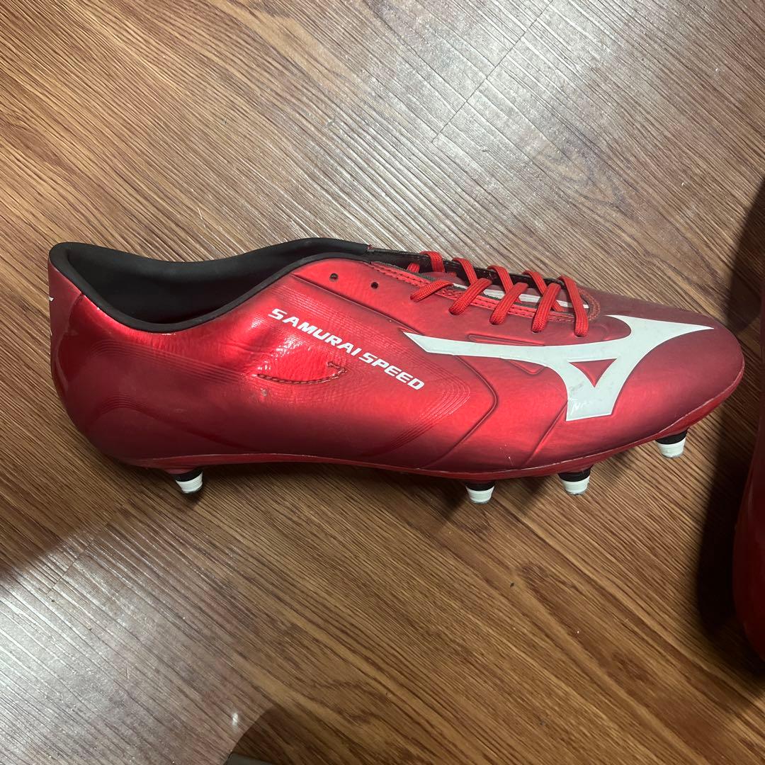 Mizuno Samurai Speed レッド スパイクシューズ