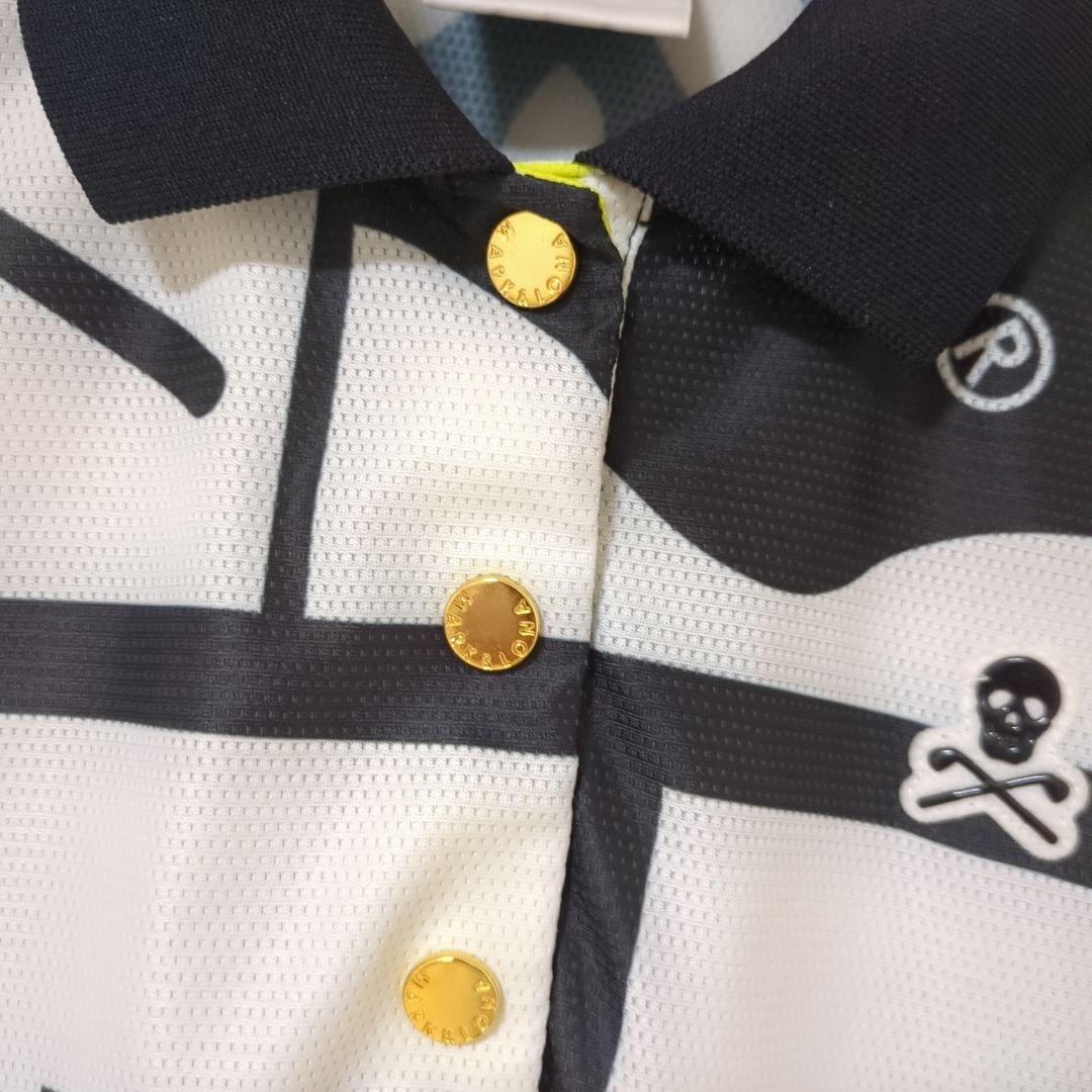 ★美品★MARK & LONA　総柄　ポロシャツ　サイズ　36