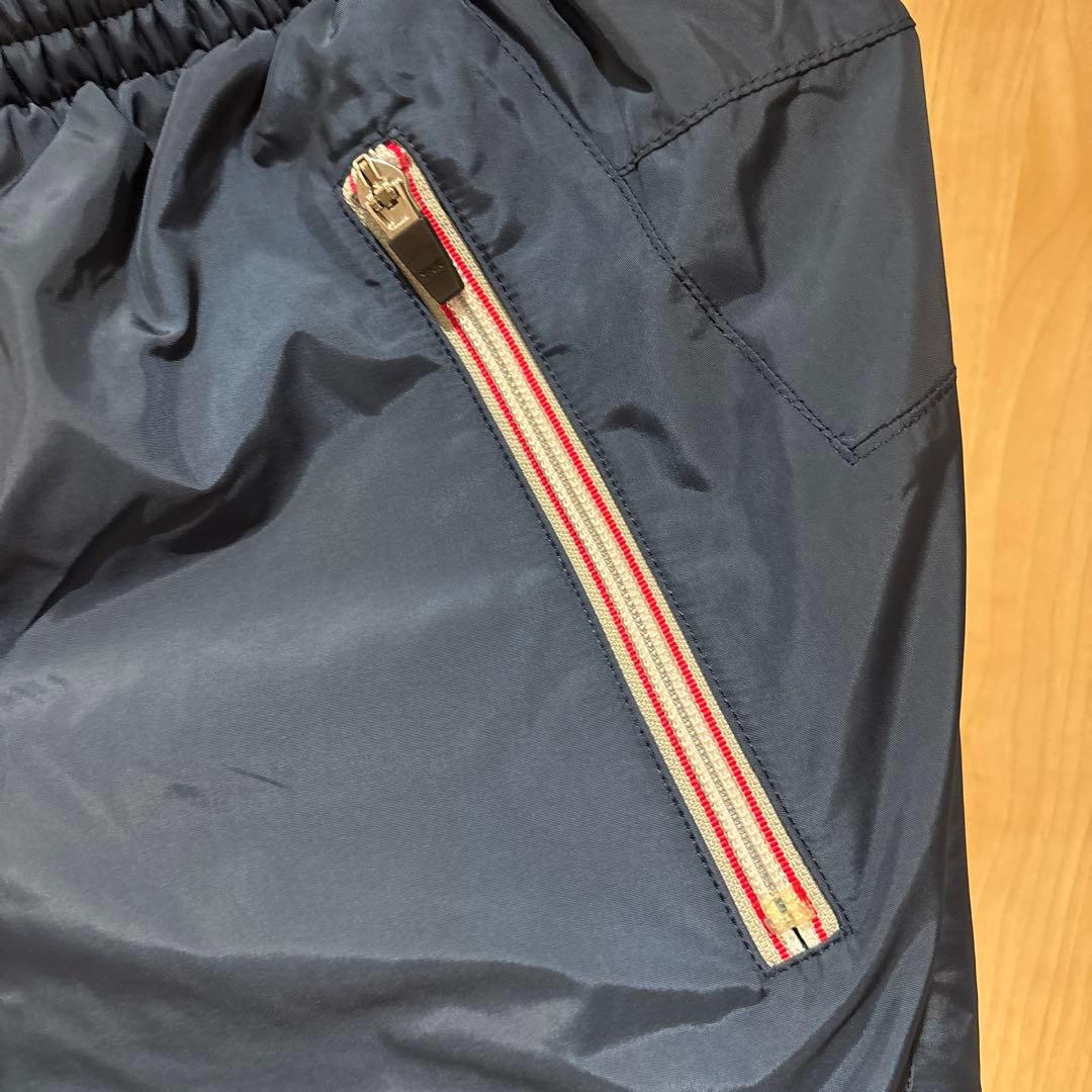 美品 DES￼CENTE ネイビー ウォームウインドブレーカー上下セットアップL