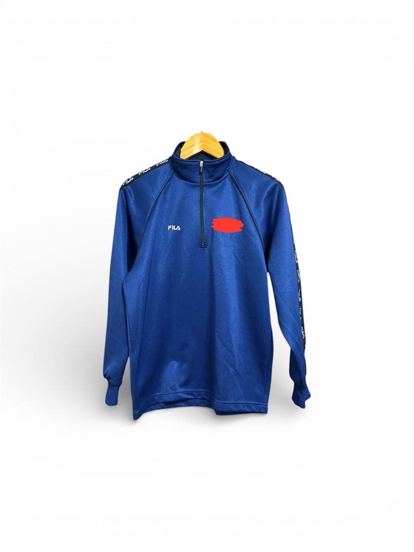 FILA フィラ　体操服　ジャージ　トレーニングウェア　上下４点セット　ブルー