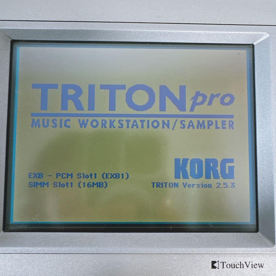 KORG TRITON PRO 76鍵 シンセサイザー 拡張ボード トライトン