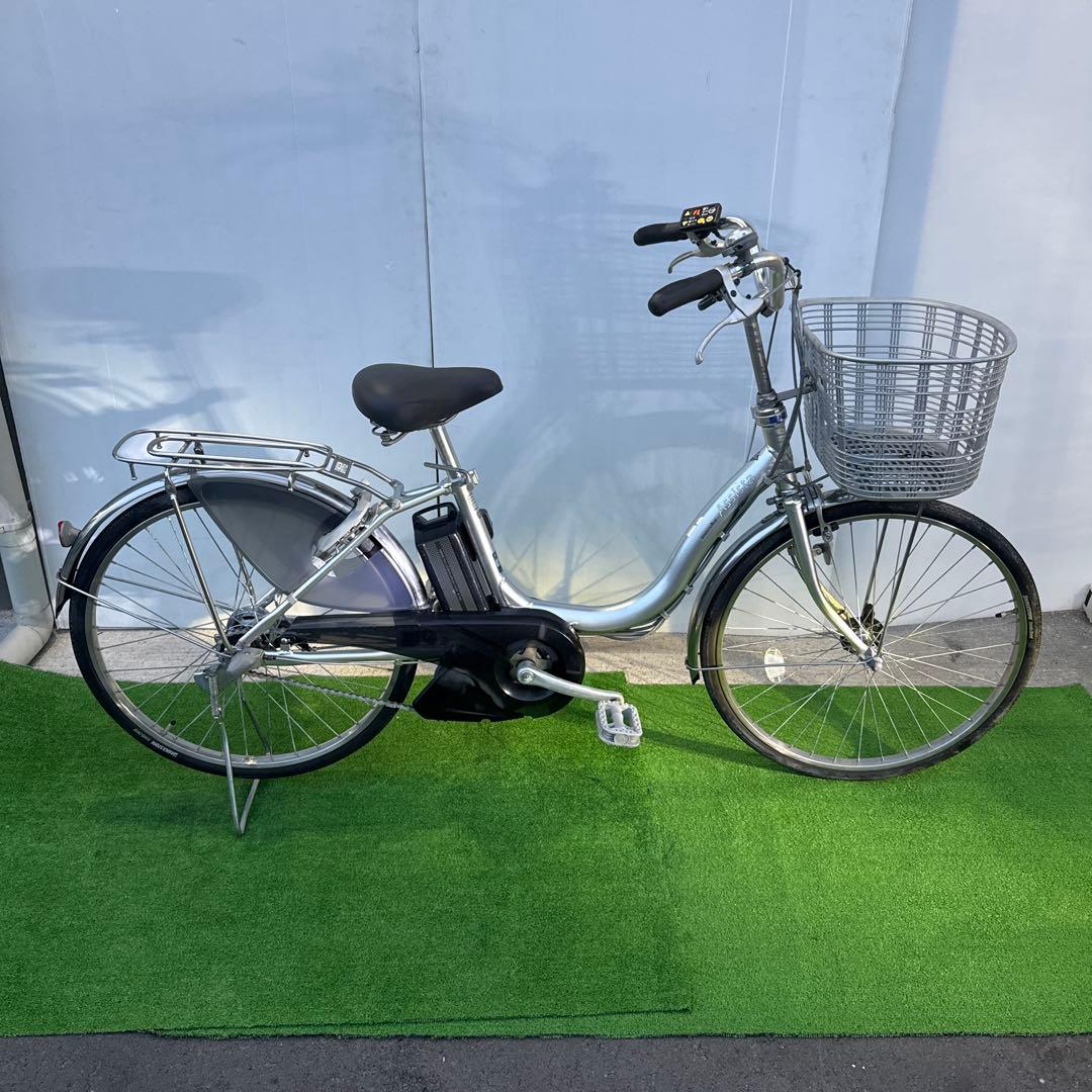 ブリヂストン電動アシスト自転車24インチ シルバー