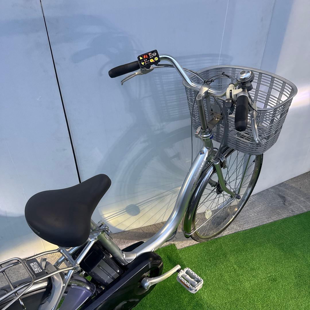 ブリヂストン電動アシスト自転車24インチ シルバー