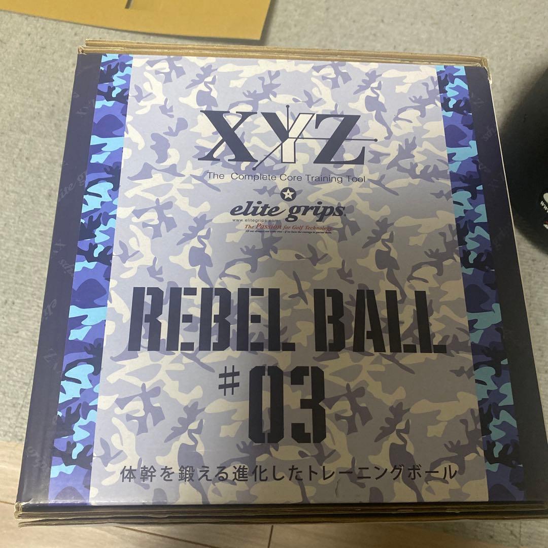 エリートグリップ　スイング練習機 XYZレベルボール #03 専用ケース付き