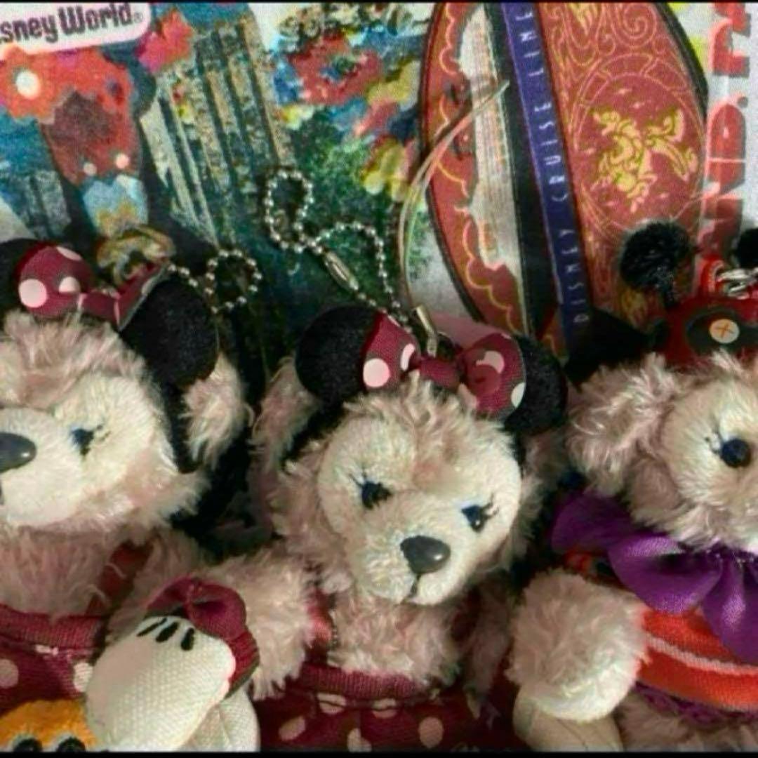 ディズニー　ハロウィン　シェリーメイ　ぬいぐるみストラップ　3個セット