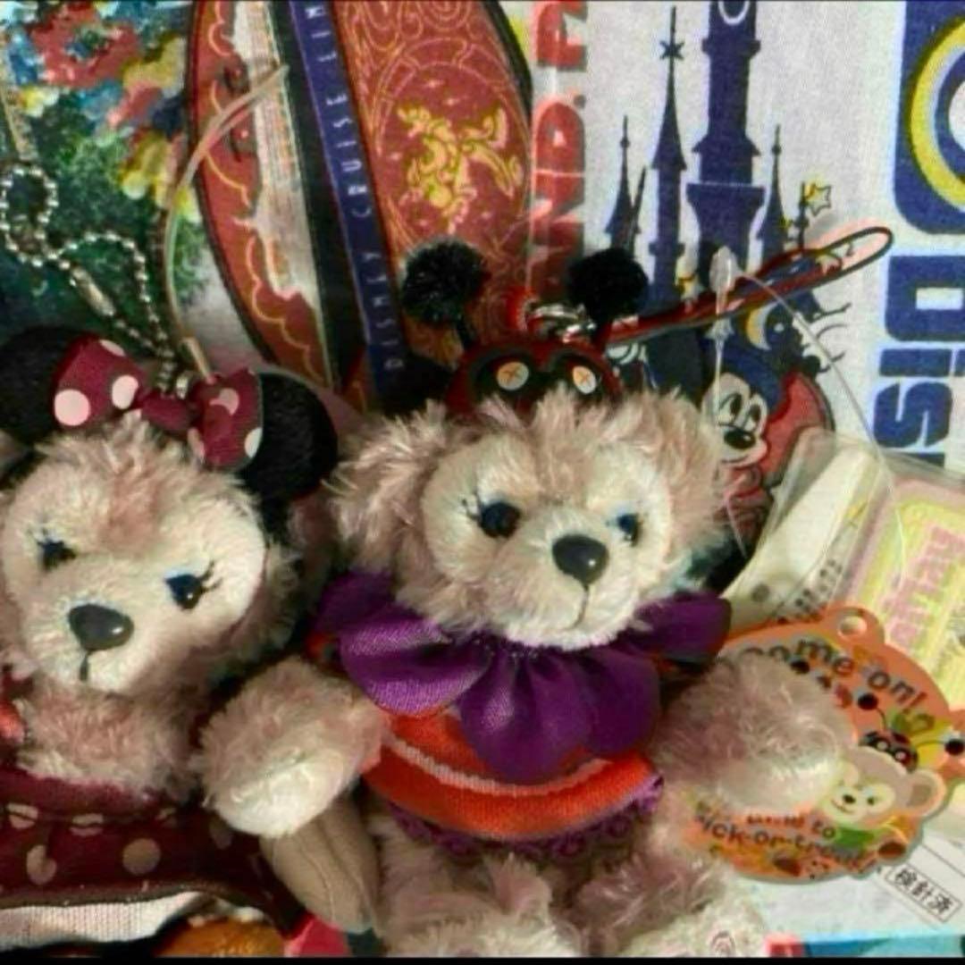 ディズニー　ハロウィン　シェリーメイ　ぬいぐるみストラップ　3個セット