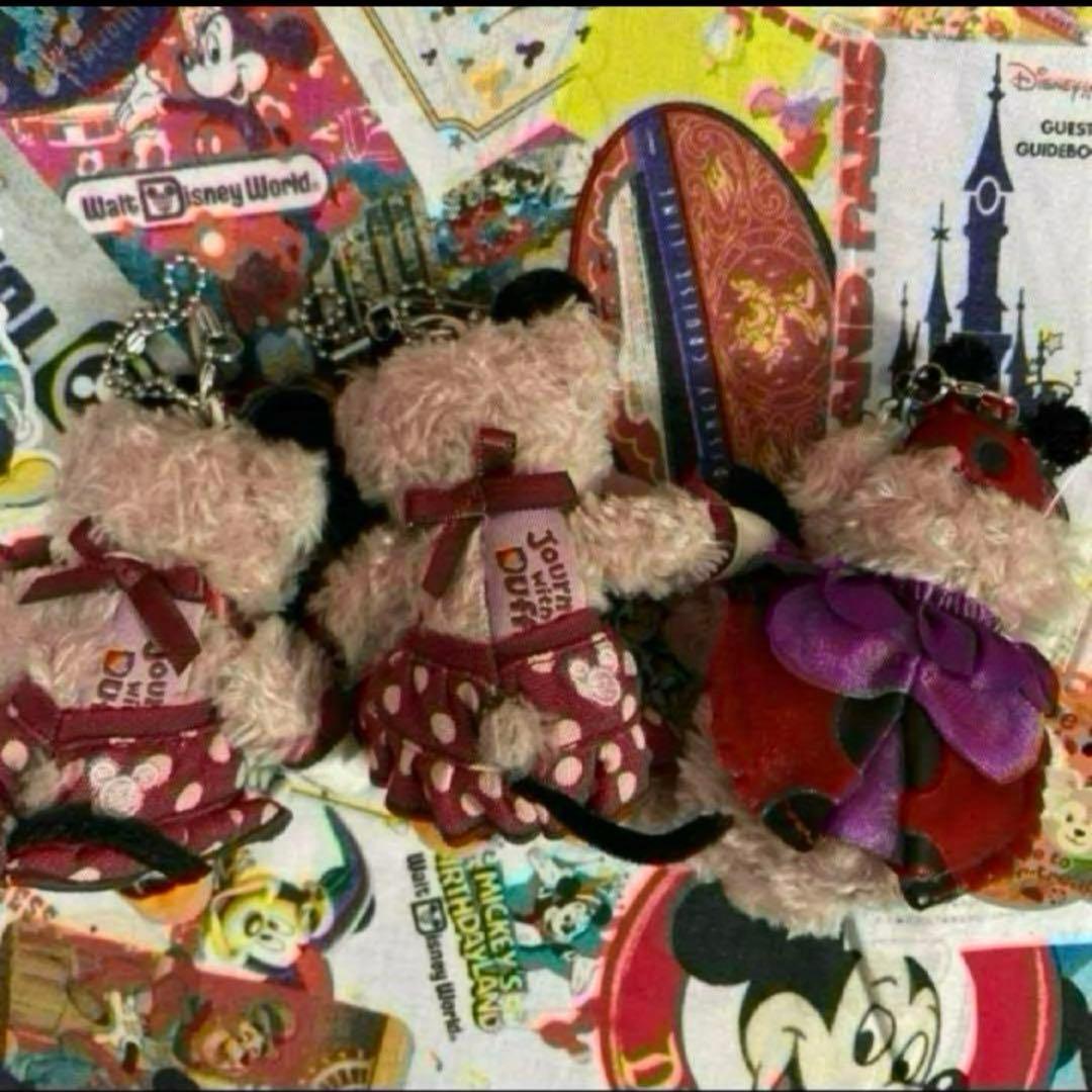 ディズニー　ハロウィン　シェリーメイ　ぬいぐるみストラップ　3個セット