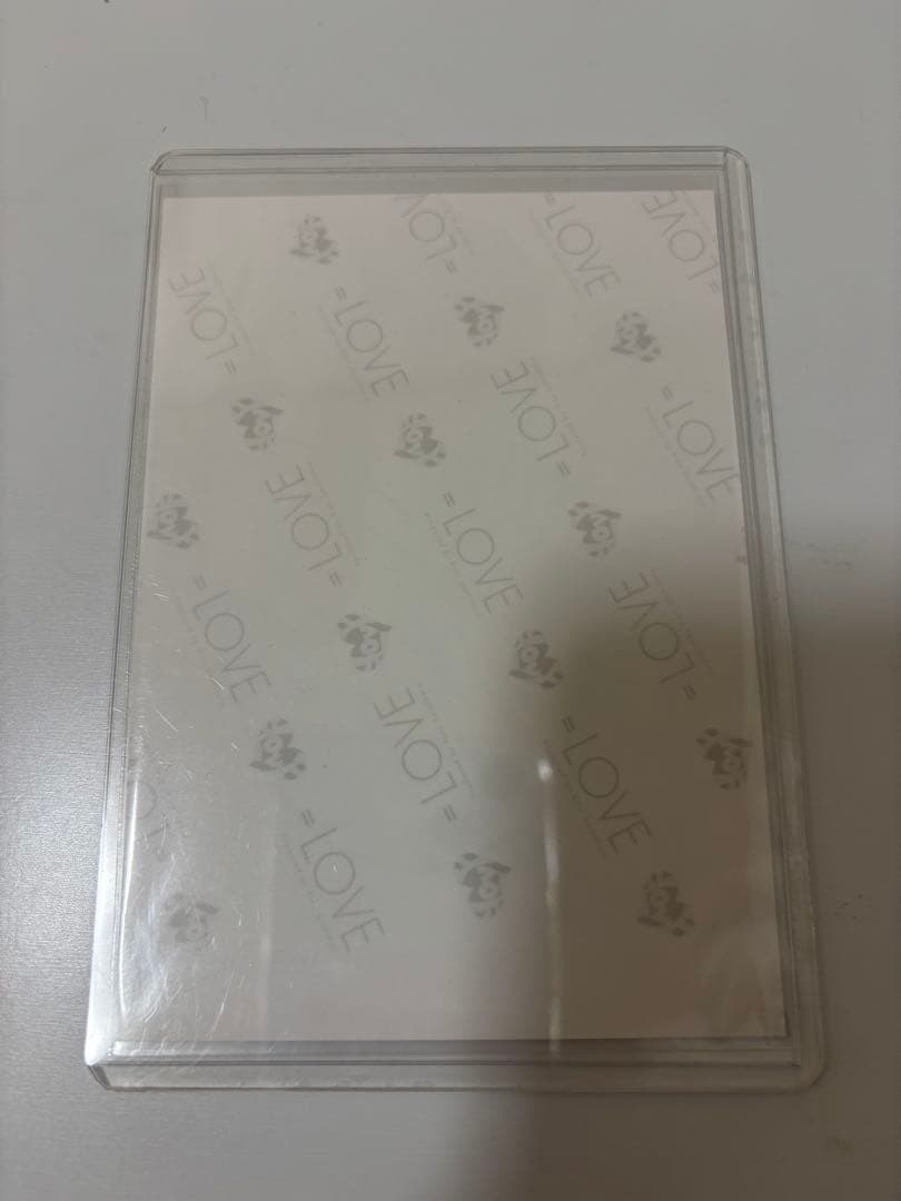 大場花菜 ラブソングに襲われる ジャケ写 チュウ 直筆