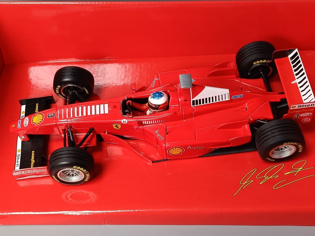 ミニチャンプス 1/18 フェラーリF300　M.シューマッハコレクション