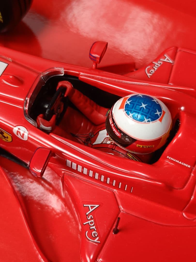 ミニチャンプス 1/18 フェラーリF300　M.シューマッハコレクション