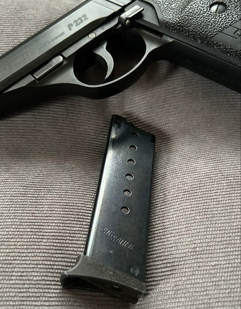 【KSC】SIG P232 HW 簡易ウェザリング仕様【本体のみ】ガンケース付‼️