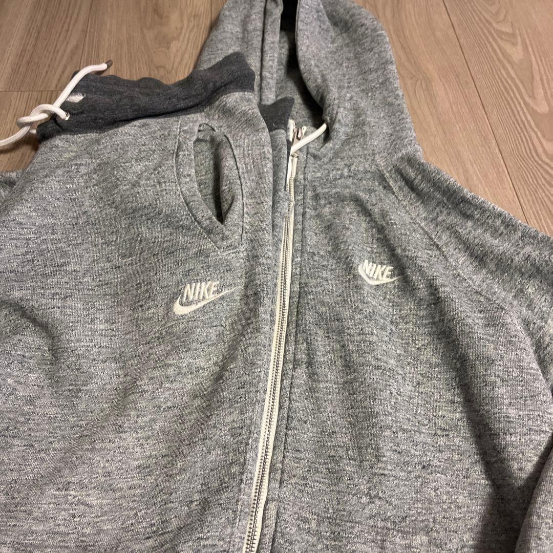 人気】NIKE フレンチテリー セットアップ 上下 L グレー　ナイキ