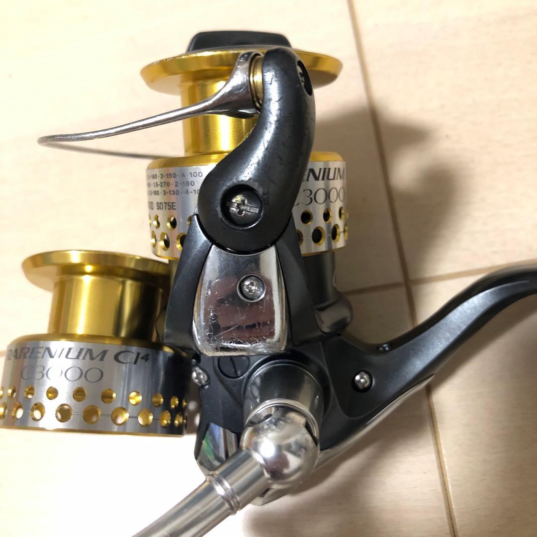 SHIMANOシマノRARENIUM CI4 2500S 替えスプール付き