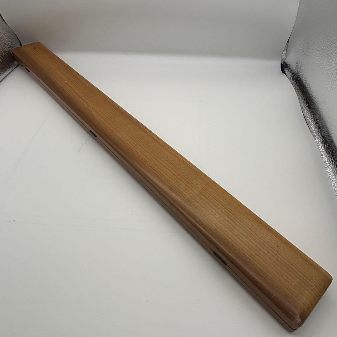 【金鯱】ヘラブナ釣り用 木製仕掛け箱 折りたたみ式 浮き箱　71cn