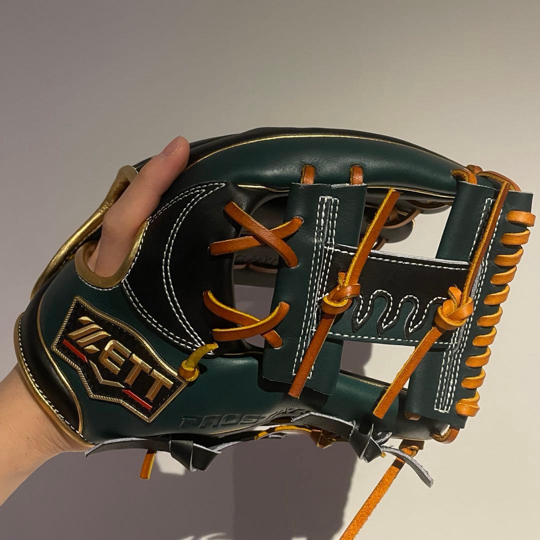 今宮健太モデル ZETT プロステイタス 軟式グローブ 内野