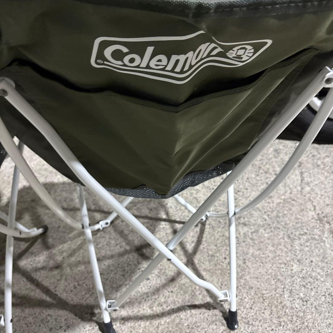 2脚セット　コールマン(Coleman) チェア ヒーリングチェア オリーブ