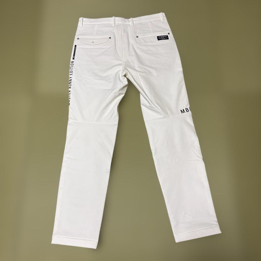 【新品 タグ付き】ホワイト カーゴパンツ メンズウェア 裏起毛つき 1/2まで‼️