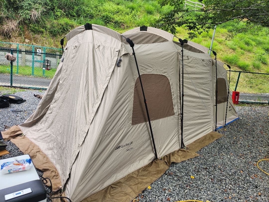設営簡単♪ Naturehike ツールームテント｜ファミリー向け・美品