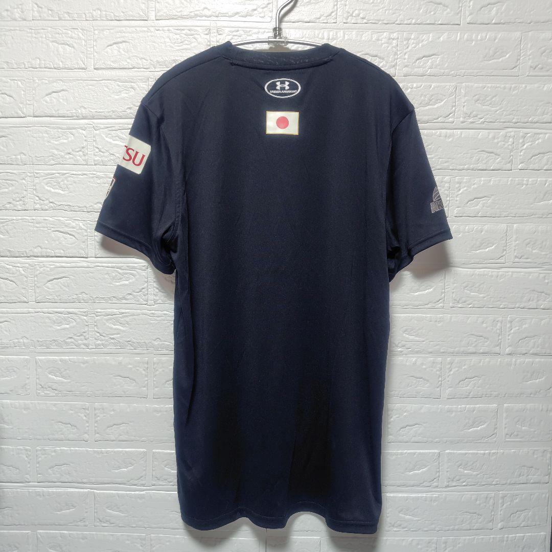 アンダーアーマー　バスケットボール日本代表　Tシャツ　スポンサーマーキング