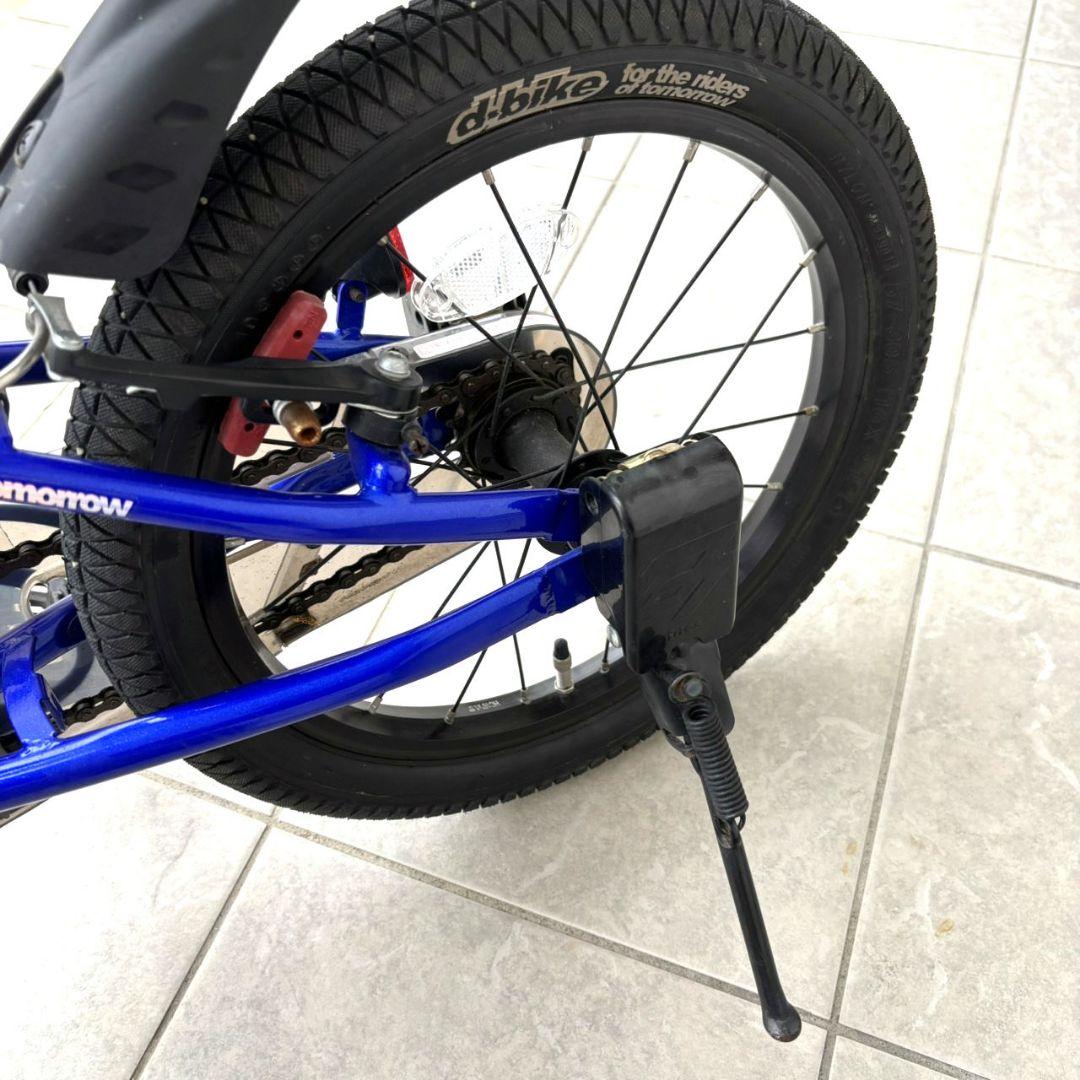 美品 d-bike MASTER+ 青 ブルー 16インチ ジュニアバイク