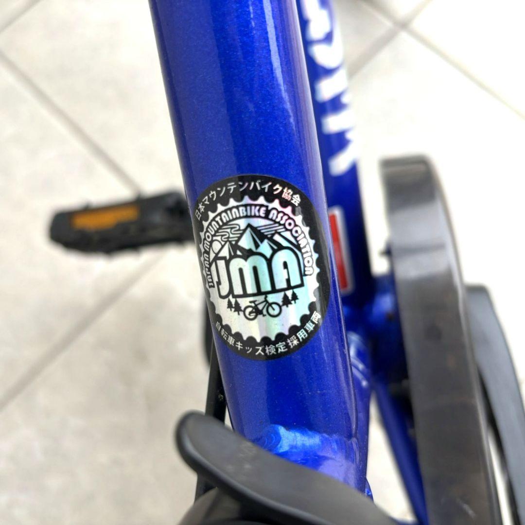 美品 d-bike MASTER+ 青 ブルー 16インチ ジュニアバイク
