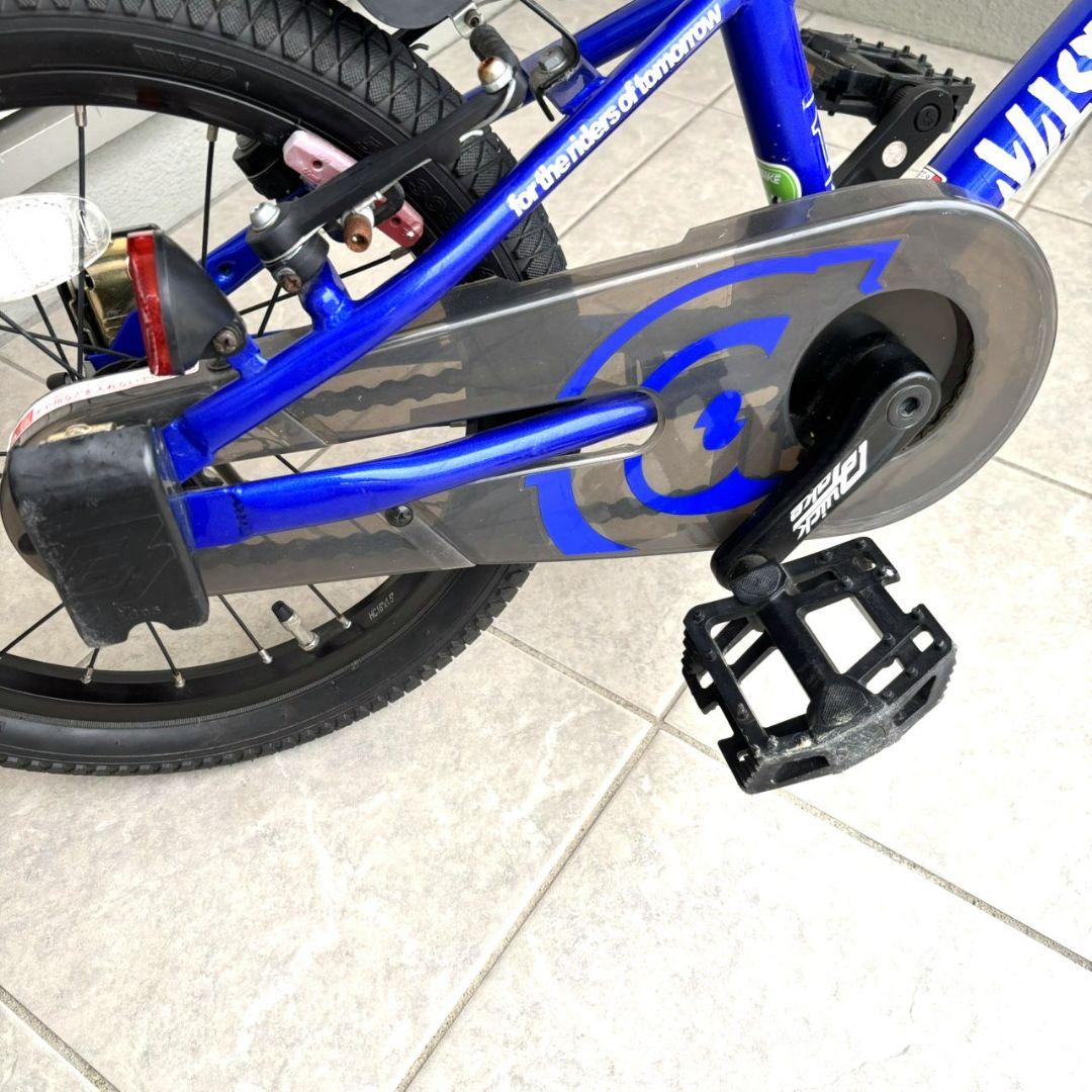美品 d-bike MASTER+ 青 ブルー 16インチ ジュニアバイク