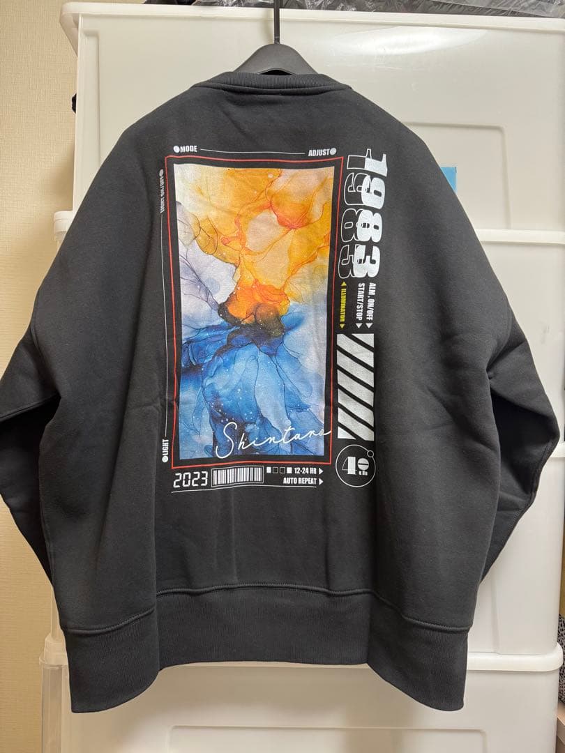 【真太郎 Produce】\"40th\" oversize SWEAT