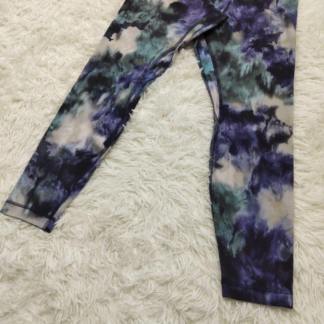 【美品】ルルレモン ハイライズパンツ アジアフィット マルチカラー XL