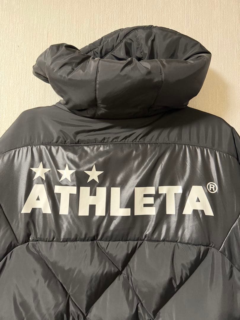 アスレタ ATHLETA ベンチコート ブラック